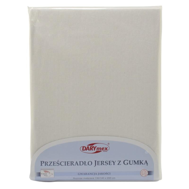 Prześcieradło Jersey 140x200cm biały